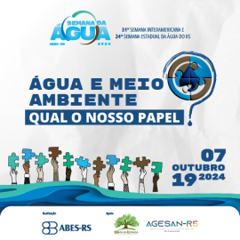 SEMINÁRIO ÁGUA E MEIO AMBIENTE; QUAL O NOSSO PAPEL?