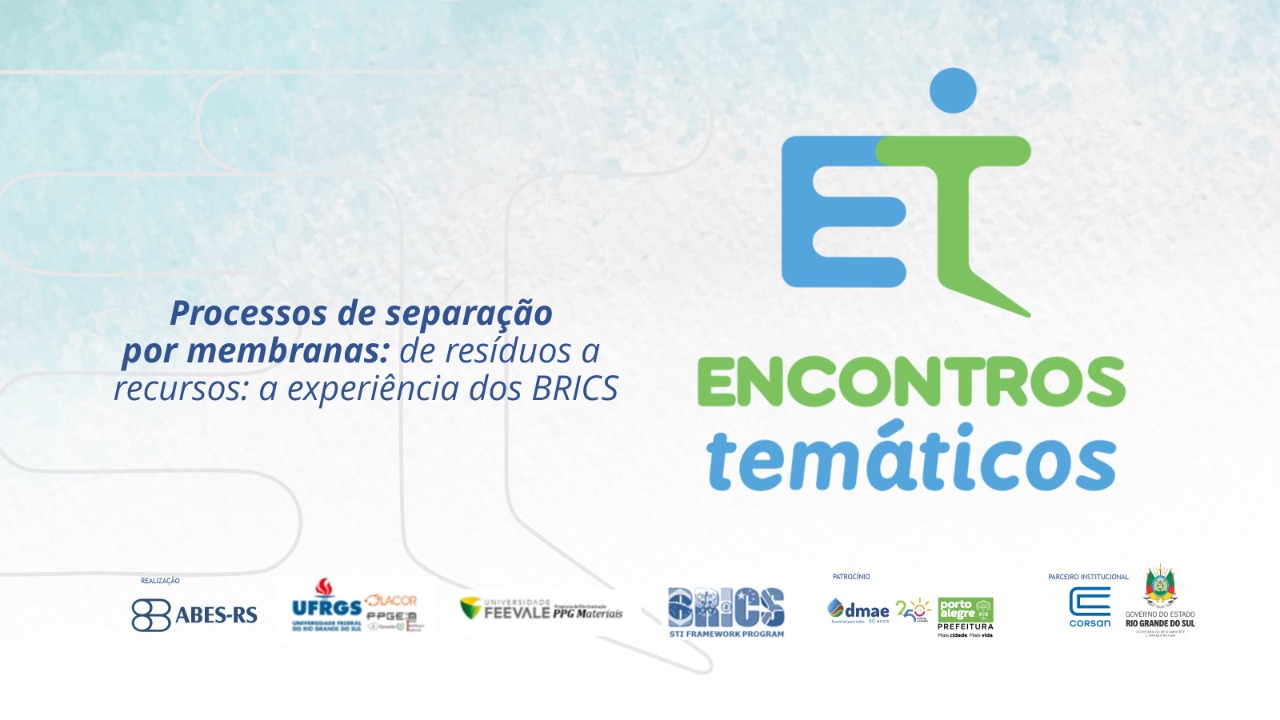 Utilização de membranas para tratamento de águas é tema de intercâmbio dos BRICS